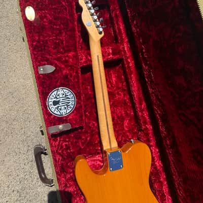 2012 - Fender Select Carved top Telecaster (Amber) image 11