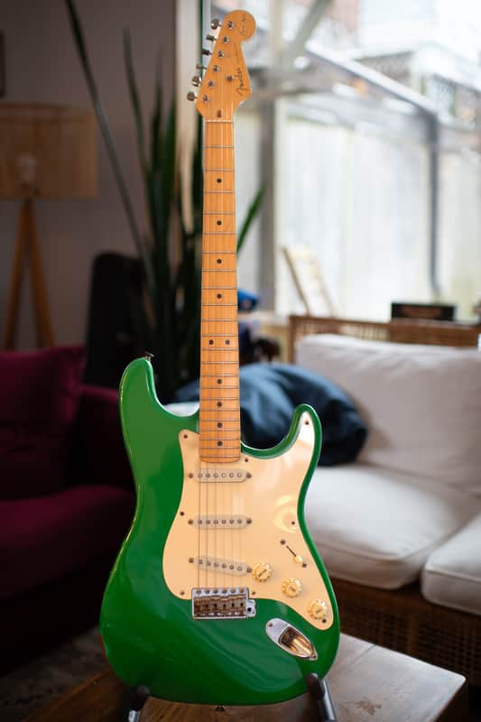 1989 Fender Eric Clapton Artist Series Stratocaster - Candy Green image 1