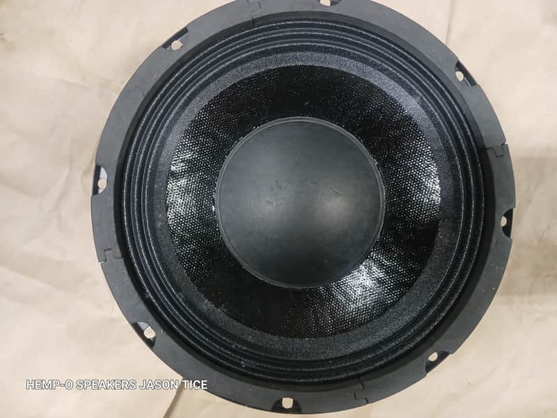 8" SPEAKER 4 OHMS FOUR OHMS HEFTY MAGNETIC ASSEMBLY LARGE VOIICE COIL FENDER HARTKE AMPEG KUSTOM PA BASS MIDBASS REPLACEMENT PMR SPEAKER image 1