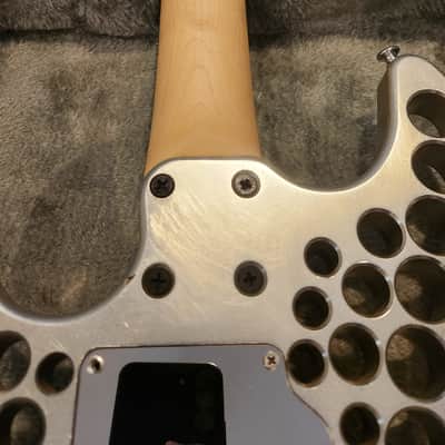 Abel Axe Aluminum Body CNC Stratocaster 1994-1996 - Raw Silver Aluminum image 11
