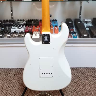 used 2018 Fender Custom Shop Jimi Hendrix Voodoo Child Strat Journeyman Relic in Olympic White, Excellent Condition with OHSC & Paperwork! stratocaster image 12