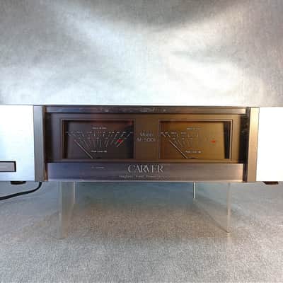 Carver M 500 T - ampli finale / Year 1985 image 2