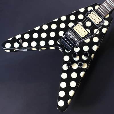 Jackson USA USED Limited Edition Randy Rhoads Tribute Flying V (Polka Dots) image 3