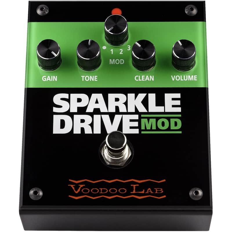 Voodoo Lab Sparkle Drive MOD Overdrive Guitar Effects Pedal image 1