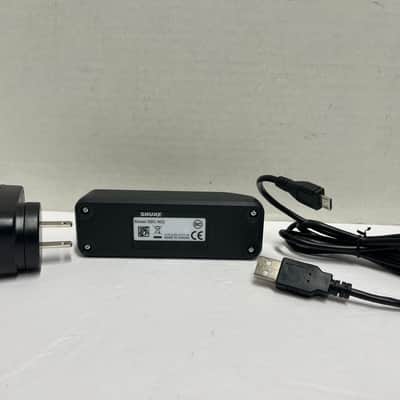 Shure SBC10-902 Single Sled Dock Docking Station Charger with Wall Charger Cable Power Supply for SB902 Rechargeable Battery GLX-D GLXD1 Wireless Systems Helps save the charging port on your transmitter. image 7