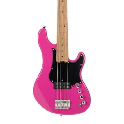 Cort GB Short Scale Bass Guitar w/Gig-bag. Fandango Purple image 1