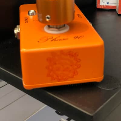 Analogman MXR Phase 90 '74 Script Logo Reissue with Mod 2010s - Orange image 3