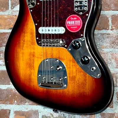 Squier Classic Vibe '70s Jaguar - 3-Tone Sunburst, In Stock Ships Fast Support Indie Music Shops ! image 1
