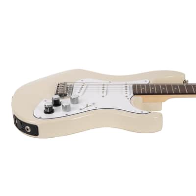 Used Line 6 Variax Standard Modeling Guitar White 2016 image 4