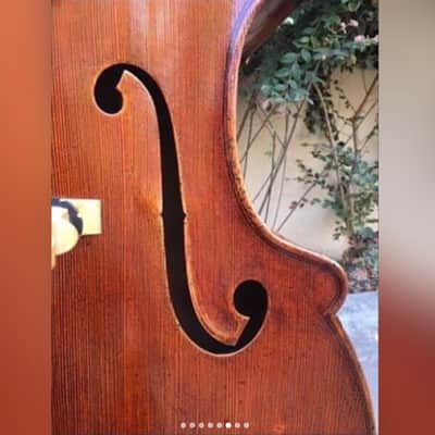 5-String E.M. Pöllmann “Emperor” Busseto Bass 2000 Spruce / Maple (So. CA area) image 3
