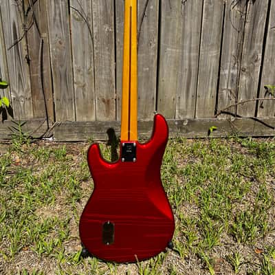 Vintage 1985 Ernie Ball Music Man Sabre Bass  Pre-EB Serial# Red 3EQ Preamp Nice Finish Checking image 7