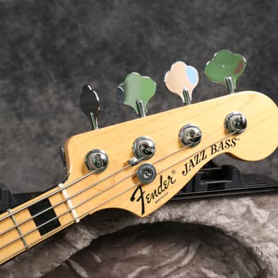 2012 Fender American Deluxe Jazz Bass - Natural - Exceptional Condition w/Upgrades image 4