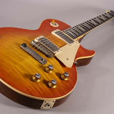 Gibson 1960 Les Paul Standard Reissue 2024 - Murphy Lab Heavy Aged Tangerine Burst image 8