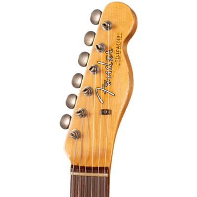 Fender Custom Shop 1963 Telecaster Relic Aged Fiesta Red (218) image 4