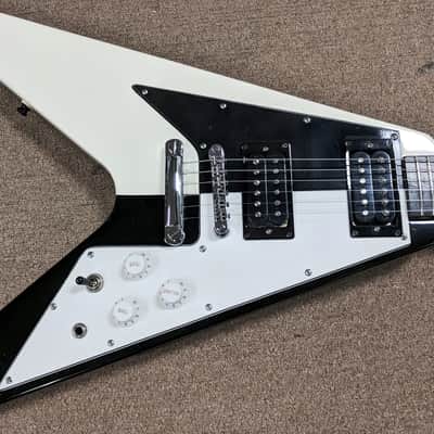 Epiphone 67 Reissue Michael Schenker Flying V Electric Guitar, Burstbuckers, Hard Case image 1