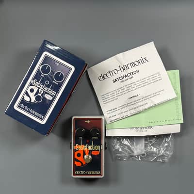 Electro-Harmonix Satisfaction Fuzz 2014 - Present - Blue / Red image 1