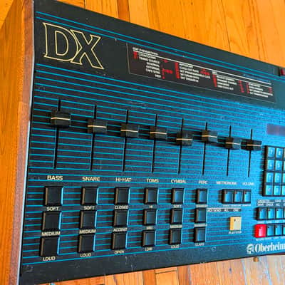 Oberheim DX 6-Voice Drum Machine 1982 Serviced with MIDI and Battery RAM Upgrade image 2