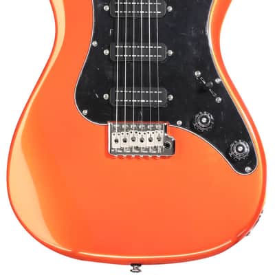 PRS SE NF3 Electric Guitar - Metallic Orange Rosewood Fingerboard image 1