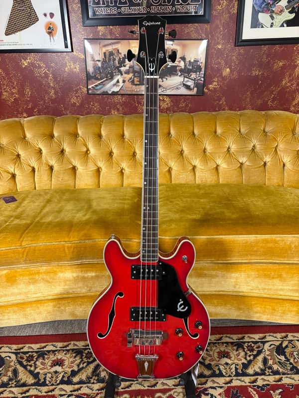 Epiphone EA260 w/original chipboard case Mid 1960's - Red Sunburst image 1