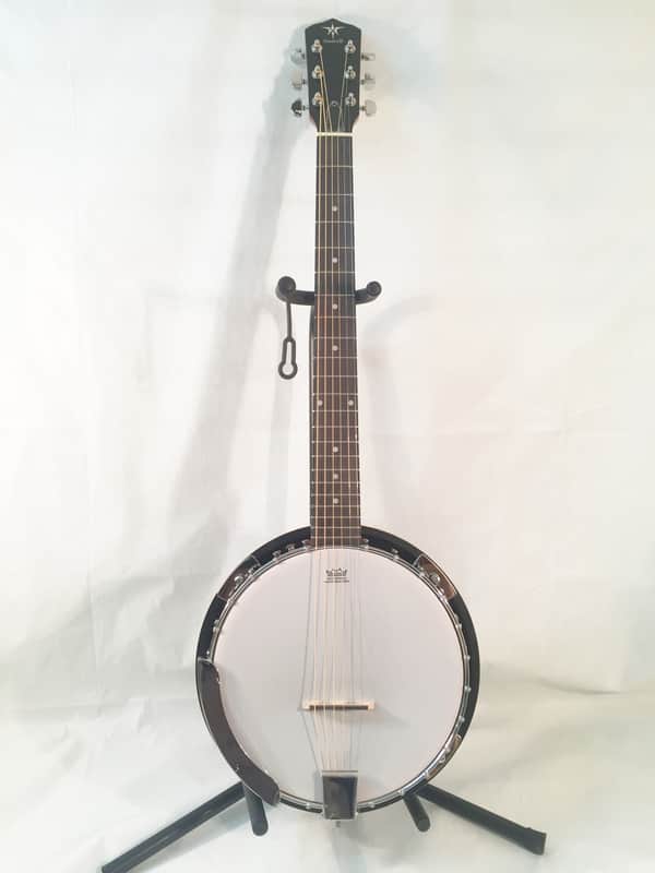 Danville 6-String Banjo-Model BJ-006-Banjitar-NEW-Shop Setup Included! image 1