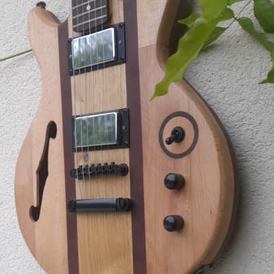 AVALON - Handcrafted Custom Electric Guitar. Made from Beech, Jabota, Chestnut. The only one of its kind in the World!! image 5