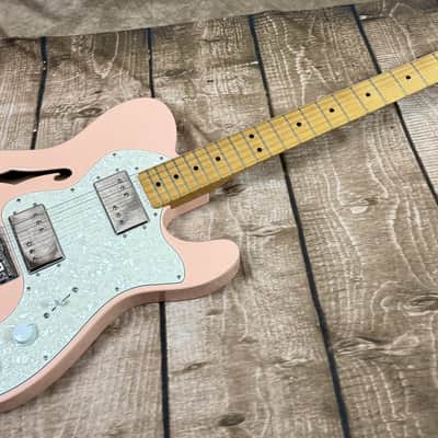 Fender Limited Edition Vintera '70s Telecaster Thinline - Shell Pink w/OGB 2020 image 8