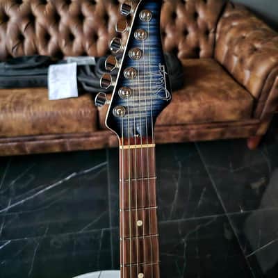 Suhr Modern Plus - Faded Trans Whale Blue Burst image 8