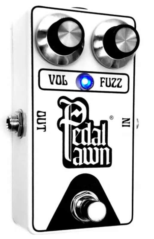 Pedal Pawn  Pedal Pawn Fuzz Cesar Diaz Texas Square Face white image 1