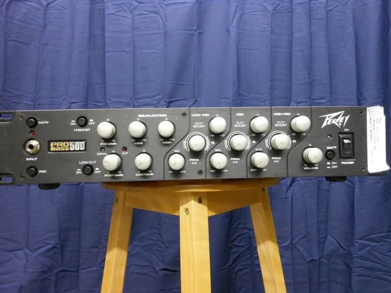 Peavey Pro Bass 500 Rackmount 500-Watt Bass Head image 1