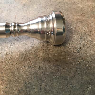 MINT TRUMPET MOUTHPIECE GIARDINELLI  7C NEW YORK FREE SHIP  HAND POLISHED , DISINFECTED , SNAKED OUT image 8