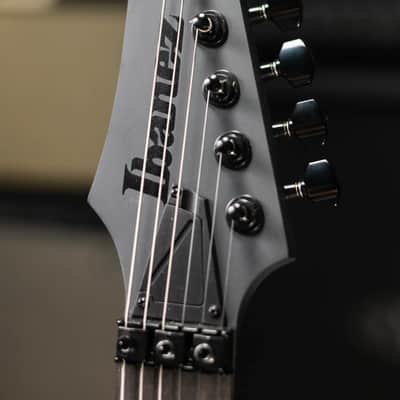 Ibanez RGRB620 Iron Label Electric Guitar - Black Flat image 5