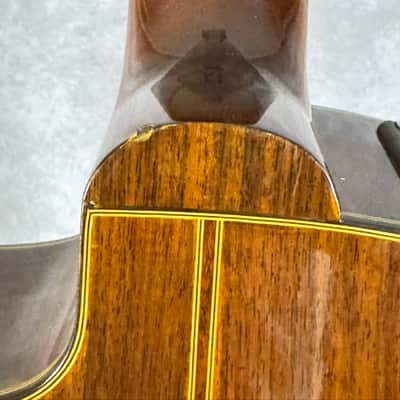 Takamine EC132C 1980s Classical Guitar With Prized "Brownie" Pre amp pickup image 9