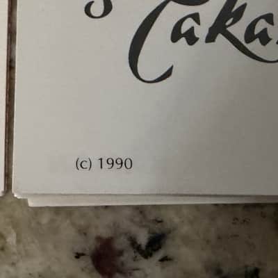 Takamine Owners Manual & Warranty Card 1990 image 8