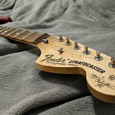 Fender Stratocaster Yngwie Malmsteen Signature 2006 - Candy Apple Red image 5