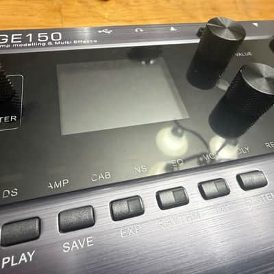 Mooer GE150 Amp Modeller & Multi Effects 2020 - Black image 2
