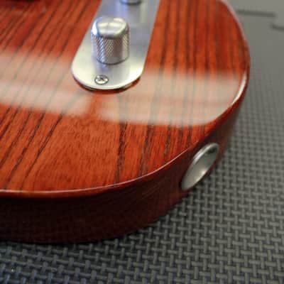 Mahan Guitars Gutbuster Tele 2015 Trans Red image 7