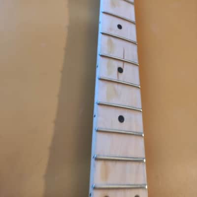 Allparts Strat neck - Maple - reverse headstock, Custom shop relic finish - richie kotzen profile image 5