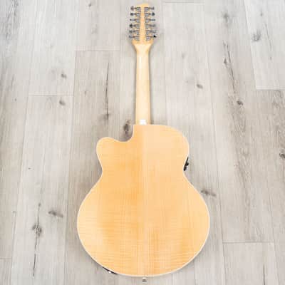 Sawtooth ST-MPL-AEJC-12 Jumbo Acoustic Electric 12-String Guitar, Spruce Top image 4