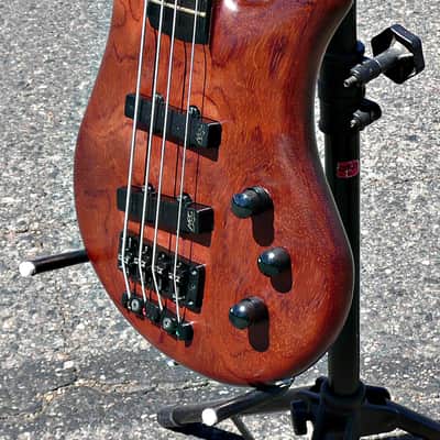 Warwick Thumb ​NT4  - 4 String Neck Thru Bass Guitar with ​Custom Ordered Calzone ATA ​Deluxe Bass Flight Case - PV Music Guitar Shop Setup and Tested - Plays / Sounds / Looks Great image 10