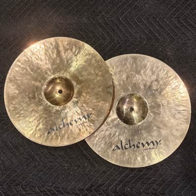 Istanbul Agop Alchemy 14” ART hi hat cymbal pair 2000s image 2