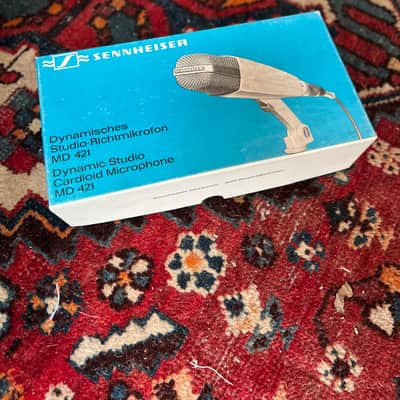 1971 Sennheiser MD 421 N – West Germany – Time Capsule, Complete w/ QC Sheet (15 FEB 1971) image 3