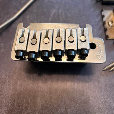Fender Mini Floyd locking bridge 90s - Chrome image 2