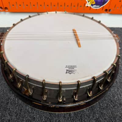Vintage c. 1920s/1930s S.S. Stewart "Thoroughbred" 19-Fret Tenor Banjo image 2