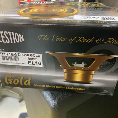 Celestion G10 10" Alnico Gold 2025 - Gold image 2