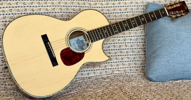 Froggy Bottom H12c Limited (2025), Highest Grade Koa Back and Sides, Adirondack Spruce Top, Florentine Cutaway.