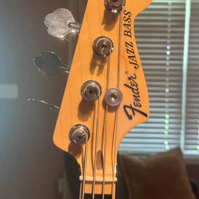 Fender MIM Geddy Lee Jazz Bass 2012 - Present - Black image 4