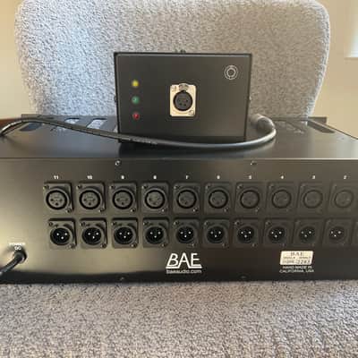 BAE 11-Space 500 Series Rack with PSU 2010s - Black image 2