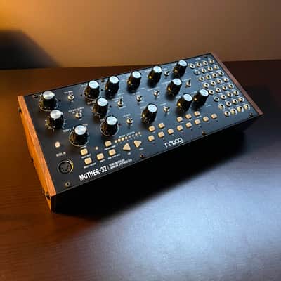 Moog Mother-32 Tabletop / Eurorack Semi-Modular Synthesizer 2015 - Present - Black image 2