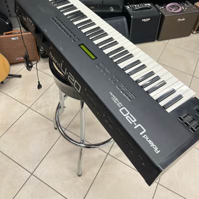 Roland U-20 61-Key RS-PCM Synthesizer 1989 - 1992 - Black image 3