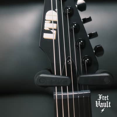ESP LTD ESP LTD Alex Wade XJ Signature 7-string Baritone Electric Guitar - Black Satin 2025 image 3